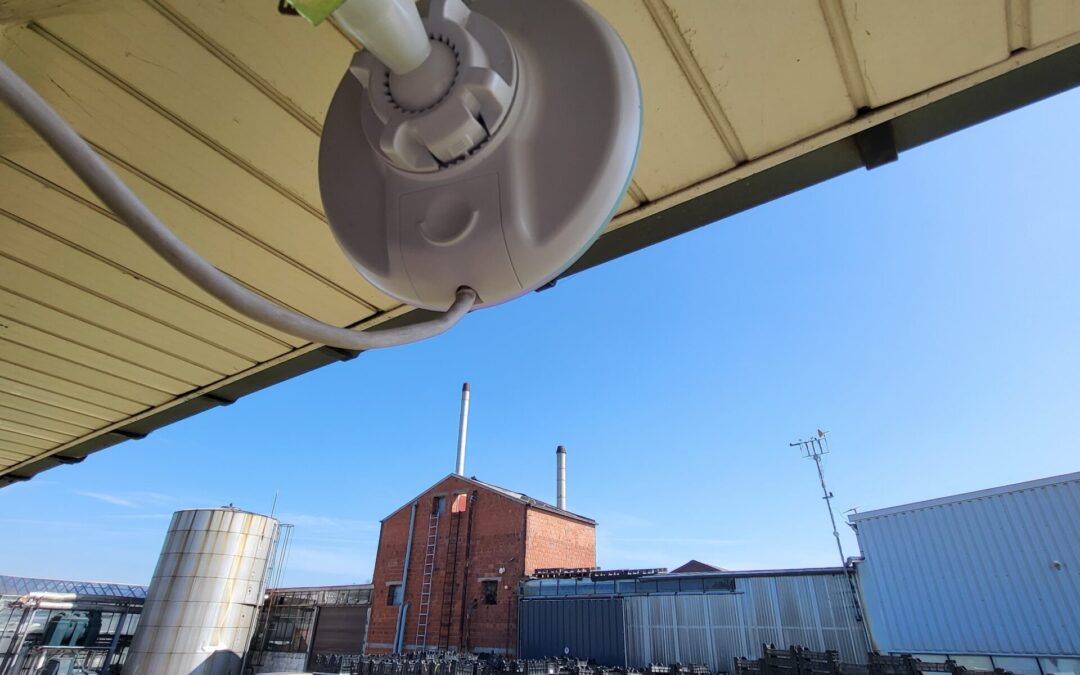 Plusieurs bâtiments, un seul réseau. Sans creuser de tranchées pour les câbles